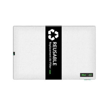 REair 14x25x1 Extra Replacement Filter without Frame, Washable and Reusable Air Filter 14x25x1 for AC HVAC Furnace, MREV 8 Air Filters Machine Washable, AC Furnace Air Filter without Frame